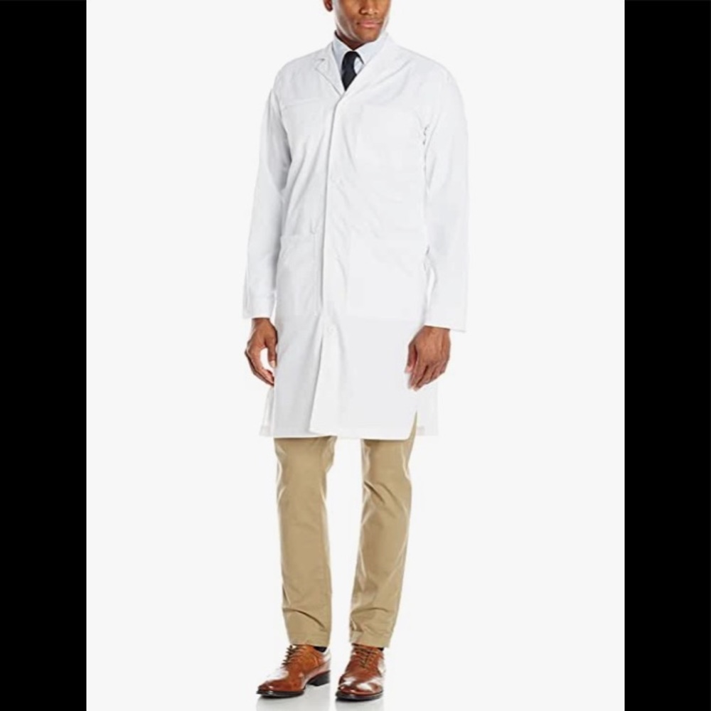 NWOT Wonderwink Wonder-lab Long Coat 40L